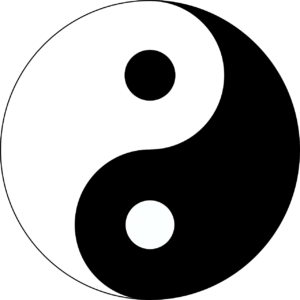 Yin-Yang - the balance of female and male energies